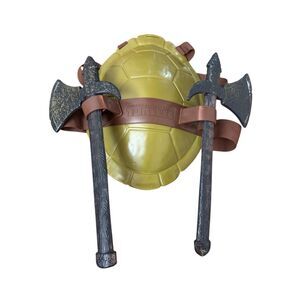 2013 Playmates TMNT Teenage Mutant Ninja Turtles Back Shell Kids Costume 15" Toy